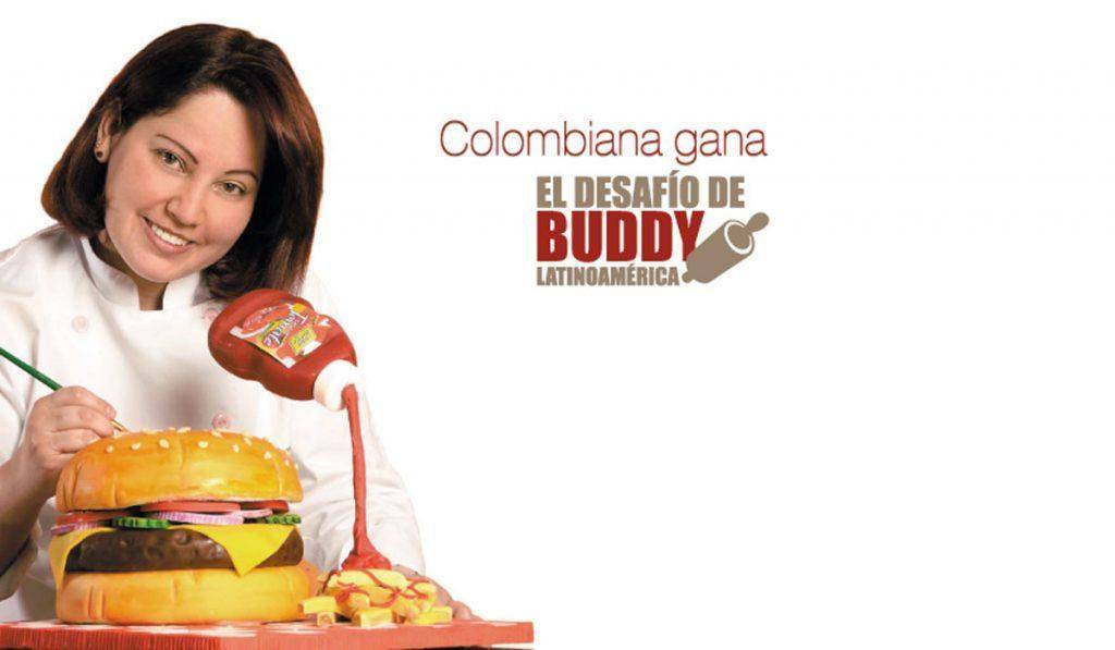Colombiana en desafío de Buddy