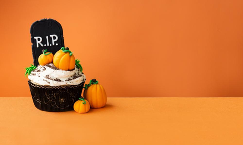 Cup Cake relleno de mermelada de durazno