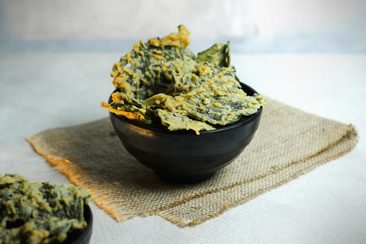 Chips de kale: un snack saludable y delicioso