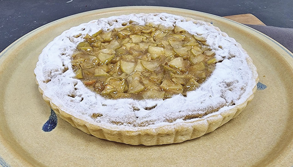 Crostata de manzana