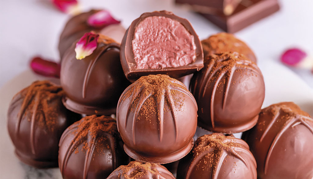Trufas de rosas